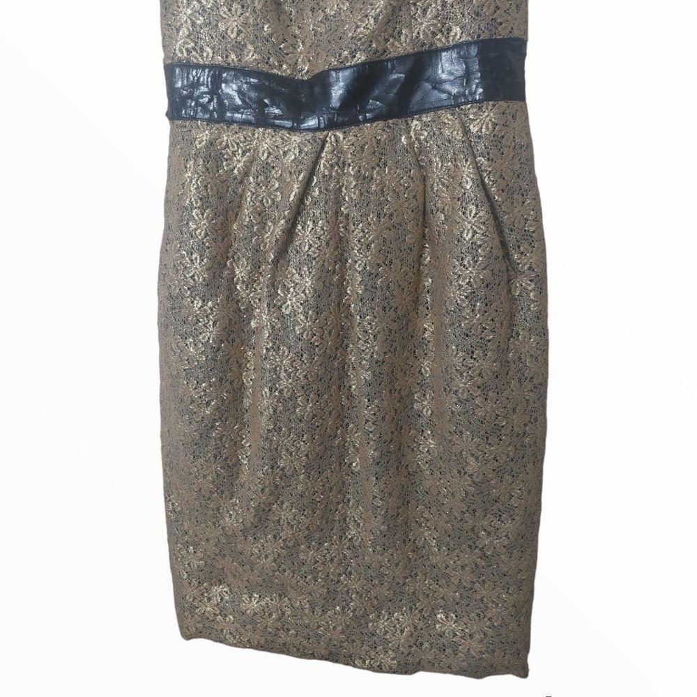 Dolce & Gabbana Gold Sequin Prom Dress - Picture 5 of 16